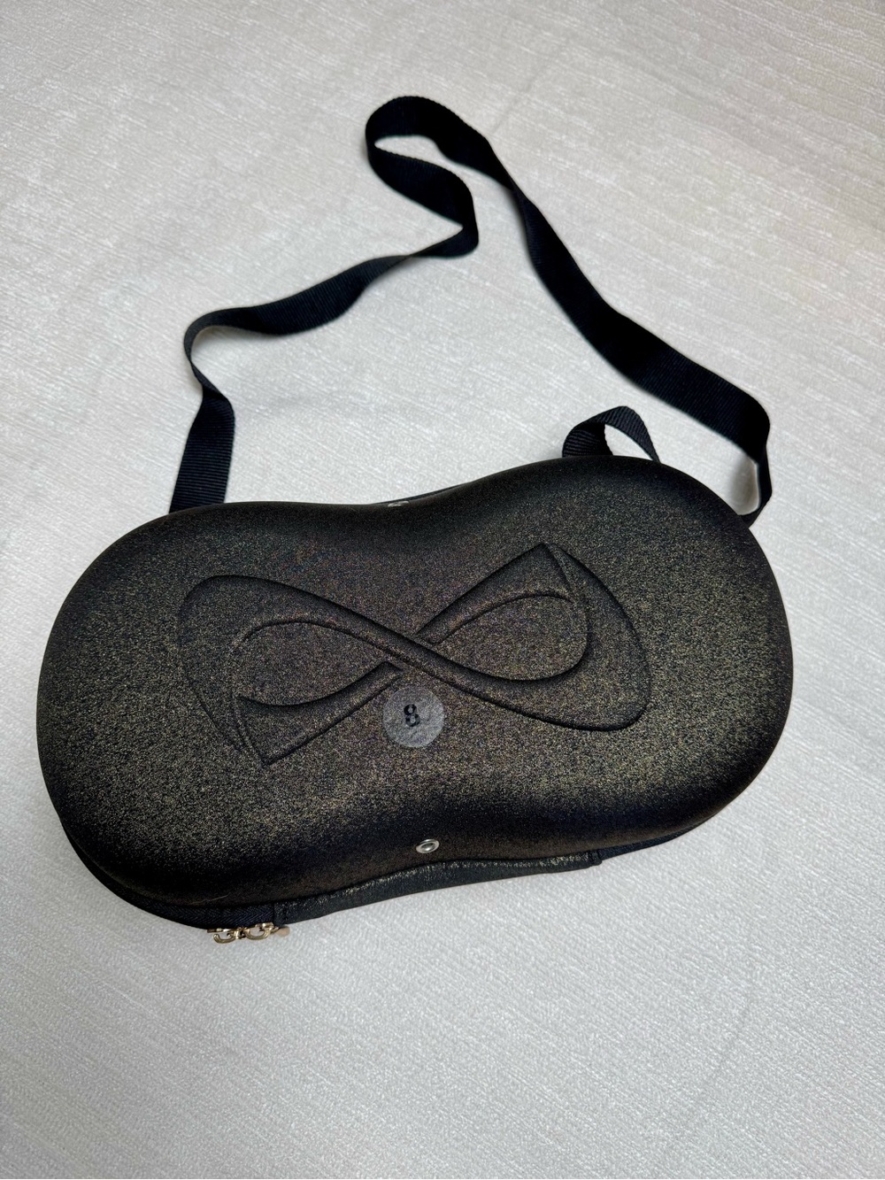 Nfinity Vengeance Cheer Shoe Case Only Black Shimmer Size 8